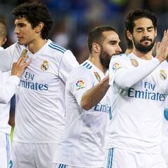 Autohomenaje de Isco