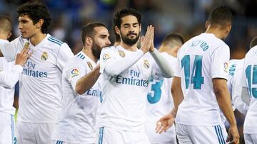 Así pidió perdón Isco por su gol en La Rosaleda.