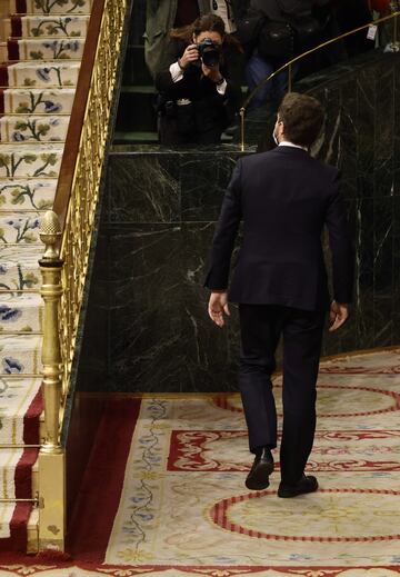 Último día de Pablo Casado como líder del Partido Popular y de la oposición en el Congreso de los Diputados.