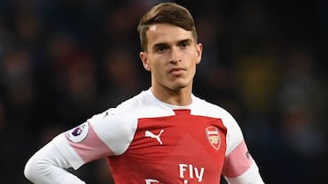 Denis Su&amp;aacute;rez, jugador del Arsenal.