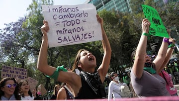 Así fue la marcha del Día de la Mujer en la Ciudad de México