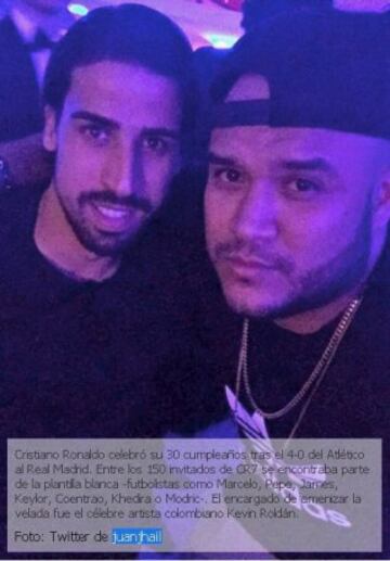 Khedira y Juan Jhail.