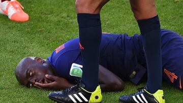 Martins fue hospitalizado al sufrir una conmoción cerebral