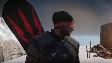 Geralt hacía snowboarding en el desarrollo de The Witcher 3