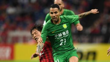 Jonathan Viera, jugador del Beijing Guoan