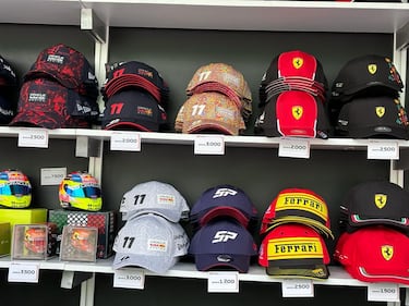 ¿Cuánto cuestan los souvenirs de Checo Pérez en el GP de México? precio y qué comprar