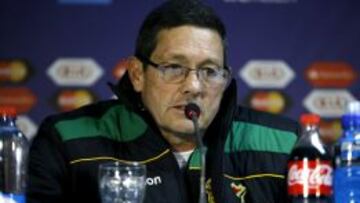 Mauricio Soria, técnico de Bolivia.