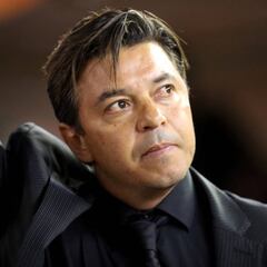 Gallardo nunca ganó una final internacional en campo neutral