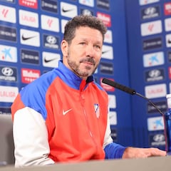 Simeone: “Estamos muy bien como estamos; el club decidirá si hay fichajes”