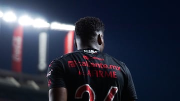 Jose Zuniga of Tijuana during the 15th round match between Tijuana and Atletico San Luis as part of the Liga BBVA MX, Torneo Clausura 2025 at Caliente Stadium, on April 10, 2025 in Tijuana, Baja California, Mexico.