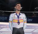 Sebastián Mora sigue reinando en Europa: bronce en ómnium