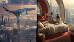 Así es el rascacielos que pretenden construir en Dubái con un Airbus real en el techo