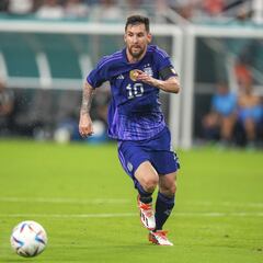 Lionel Messi y la última vez que jugó un partido en Miami