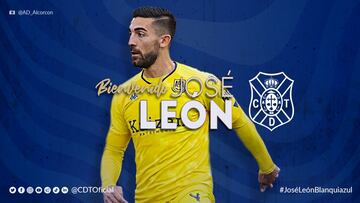 José León, nuevo jugador del Tenerife.