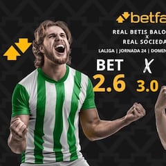 Real Betis Balompié vs. Real Sociedad: horario, dónde ver, pronósticos y clasificación