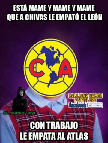 América y Chivas califican a liguilla, pero no en los memes