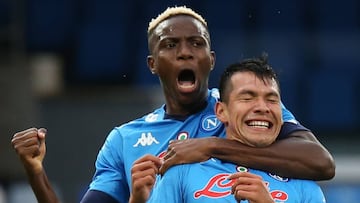Hirving Lozano no fue bien recibido por el vestidor de Nápoles