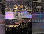 Mujer es agredida por Alberto del Río en función de lucha libre