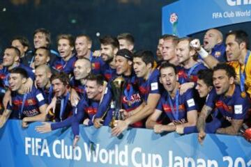 El Barcelona, campeón del Mundial de Clubes 2015.