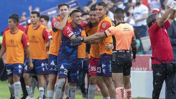 Javier Hernandez of Tepatitlan during the game Tepatitlan FC vs Tampico Madero, corresponding to the second leg of the Grand Final Campeon de Campeones 2020-2021 of the Guard1anes tournament of the Liga BBVA Expansión MX, at the Gregorio Tepa Gomez Stadium, on May 22, 2021.
<br><br>
Javier Hernandez de Tepatitlan durante el partido Tepatitlan FC vs Tampico Madero, correspondiente al partido de vuelta de la Gran Final Campeon de Campeones 2020 -2021 del torneo Guard1anes de la Liga BBVA Expansión MX, en el Estadio Gregorio Tepa Gomez, el 22 de Mayo de 2021.