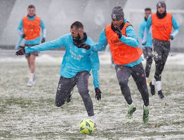 Benzema y Militao