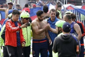 Colo Colo y la U vibraron con sus hinchas