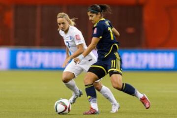 La Selección Colombia femenina cierra el grupo con derrota ante Inglaterra.