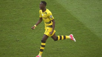 Dembele, jugador del Dortmund.