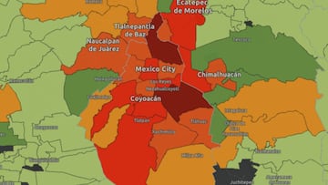 Mapa y casos de coronavirus en Ciudad de México por alcaldías hoy 8 de mayo