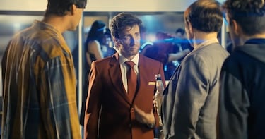 En Torrente 5, el presentador de 'El Hormiguero' interpretó a un guardia de seguridad de casino que intenta imponer las normas a Torrente, solo para ser objeto de sus burlas.