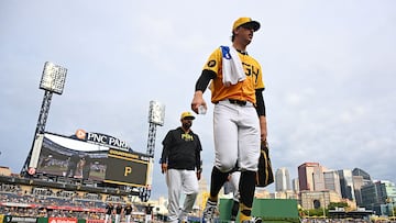 El fenómeno de los Pirates, que revolucionó la MLB en su primer año, se convierte en la piedra angular de un Team USA. (JUSTIN BERL / Getty Images via AFP)
