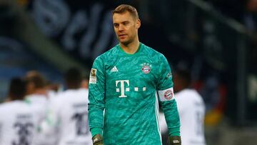 El guardameta alemán del Bayern Munich, Manuel Neuer, durante un partido.