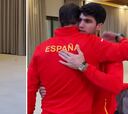 El último reencuentro de Nadal y Alcaraz previo a la Davis: ese abrazo vale oro