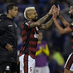 La jugada que le hizo sumar elogios a Vidal en Brasil