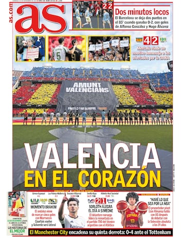 Las portadas de AS de noviembre