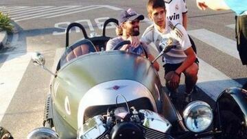 Arbeloa sorprende en el entrenamiento de Valdebebas