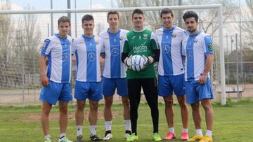 Jugadores vascos del Legan&eacute;s