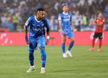 Soccer Football - Saudi Pro League - Al Hilal v Al Riyadh - Prince Faisal bin Fahd Stadium, Riyadh, Saudi Arabia - September 15, 2023 Al Hilal's Neymar REUTERS/Ahmed Yosri