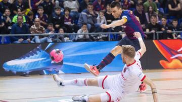 El Barça reclama el VAR a falta de 20" y el Cartagena asalta el Palau sobre la bocina