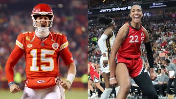 Patrick Mahomes y A’ja Wilson, los atletas más destacados en los Premios ESPY