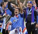 El Rangers de Novo y Aarón conquista el título de la Liga de Escocia