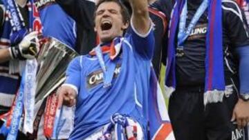 <strong>CAMPEÓN.</strong> El Rangers se adjudicó el título de la Liga escocesa.