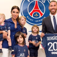 El mensaje de Pilar Rubio a Sergio Ramos tras fichar por el PSG: "Nuevo mejor amigo: el avión"