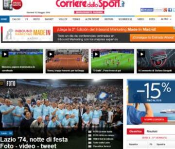 Portadas de la prensa extranjera