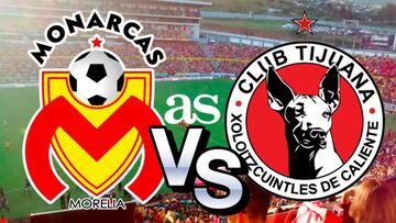 Monarcas vs Xolos en directo y en vivo online, Cuartos de Final Ida de Liga MX Clausura 2017.