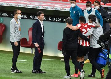 Capa se retira lesionado