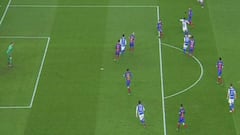 Real Sociedad's Juanmi sees goal wrongly disallowed for offside
