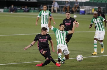 0-1. Fede Valverde marcó el primer gol.