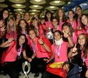 Las campeonas de Europa ya se encuentran en España