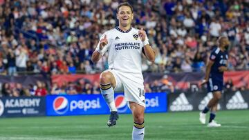 Chicharito Hernández, delantero mexicano que jugó con Los Angeles Galaxy de 2020 a 2023.